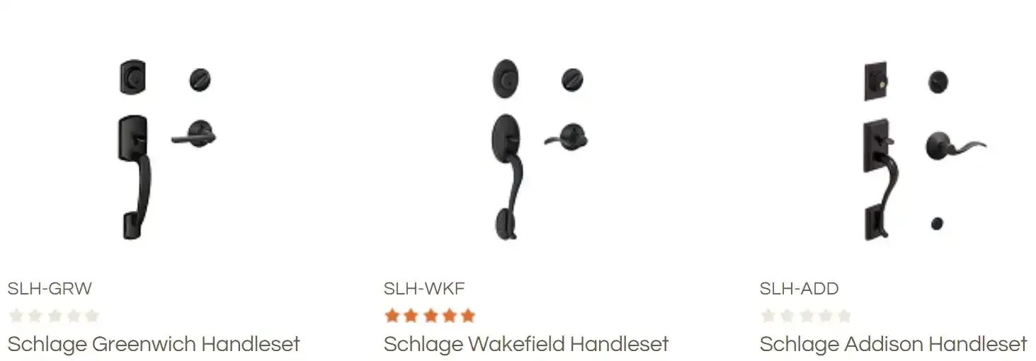 Three black metal wall hooks with round knobs, shown in a product listing.
