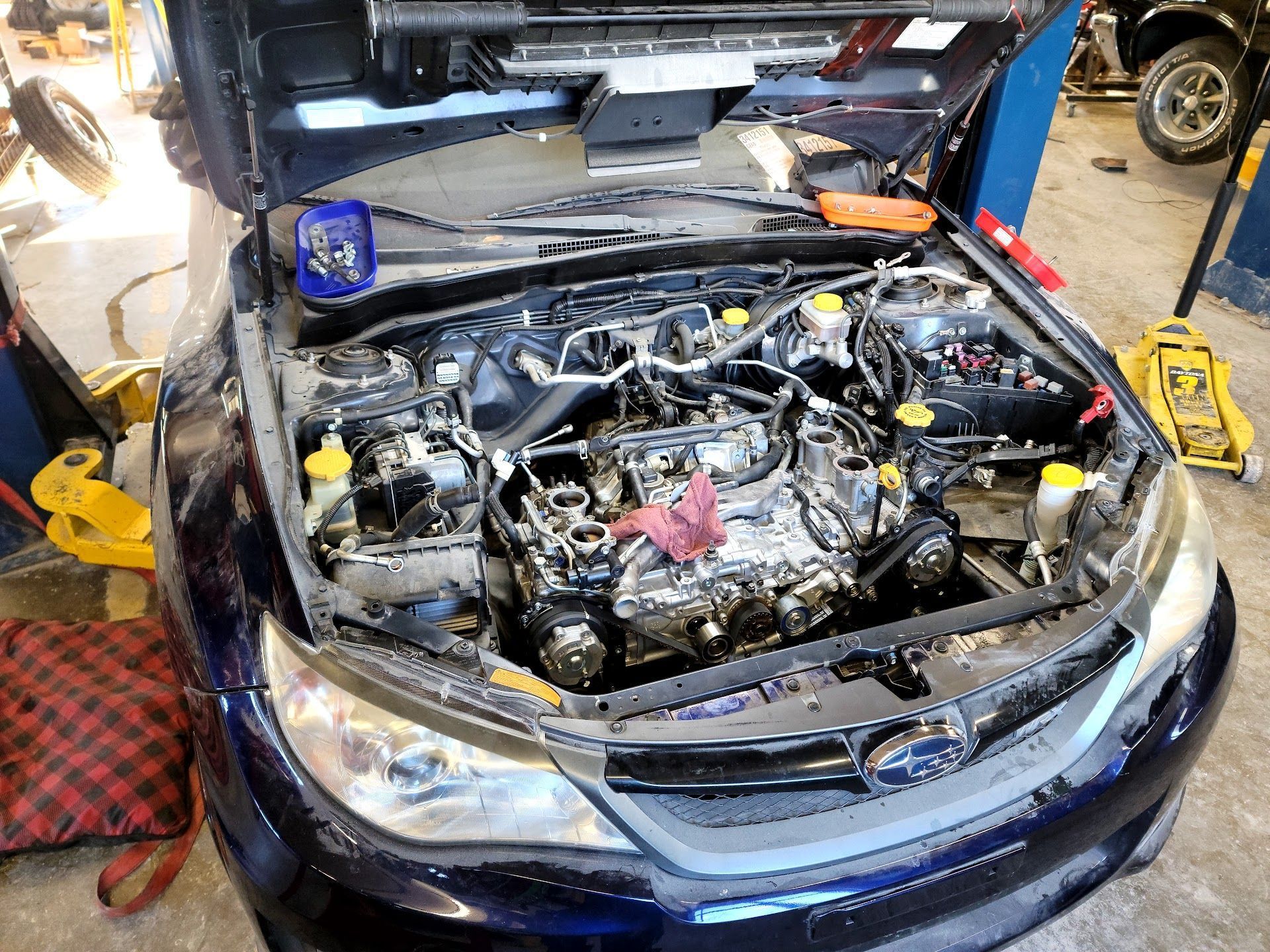Car Engine Being Worked On | Ellis Motorworks