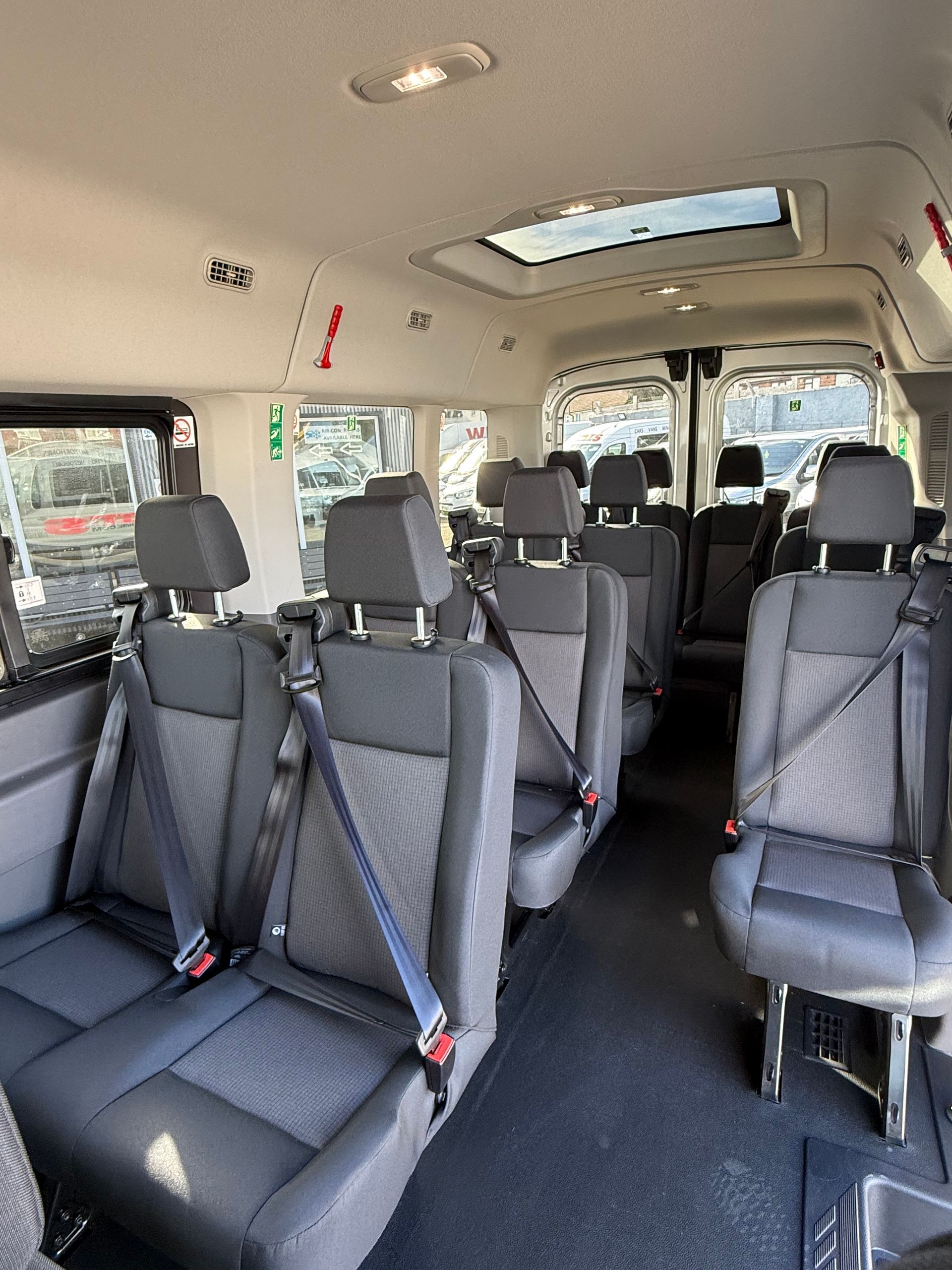 minibus hire with 14 and 15 seats perfect for holidays, wedding, transporting staff, hen do, stag do, events, minibus rental you can drive yourself, UK and European travel