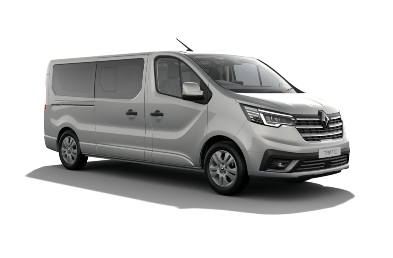 9 seat renault trafic sport luxury people carrier mover hire rental