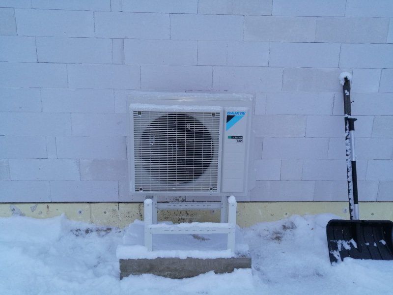 Siltusmūkņa (gais, ūdens) uzstādīšana