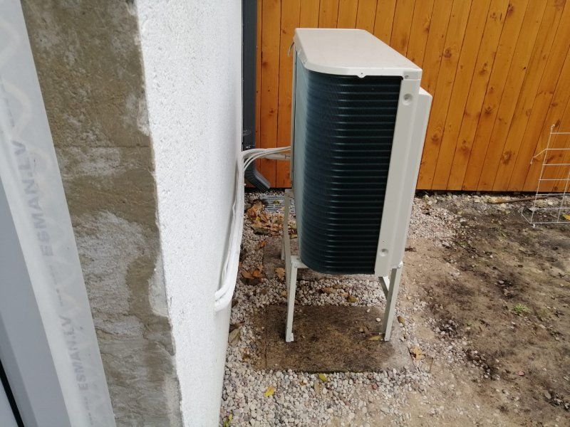 Siltumsūknis - gaiss, ūdens, Rīga