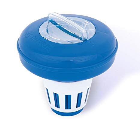 Dosatore galleggiante blu per piscina