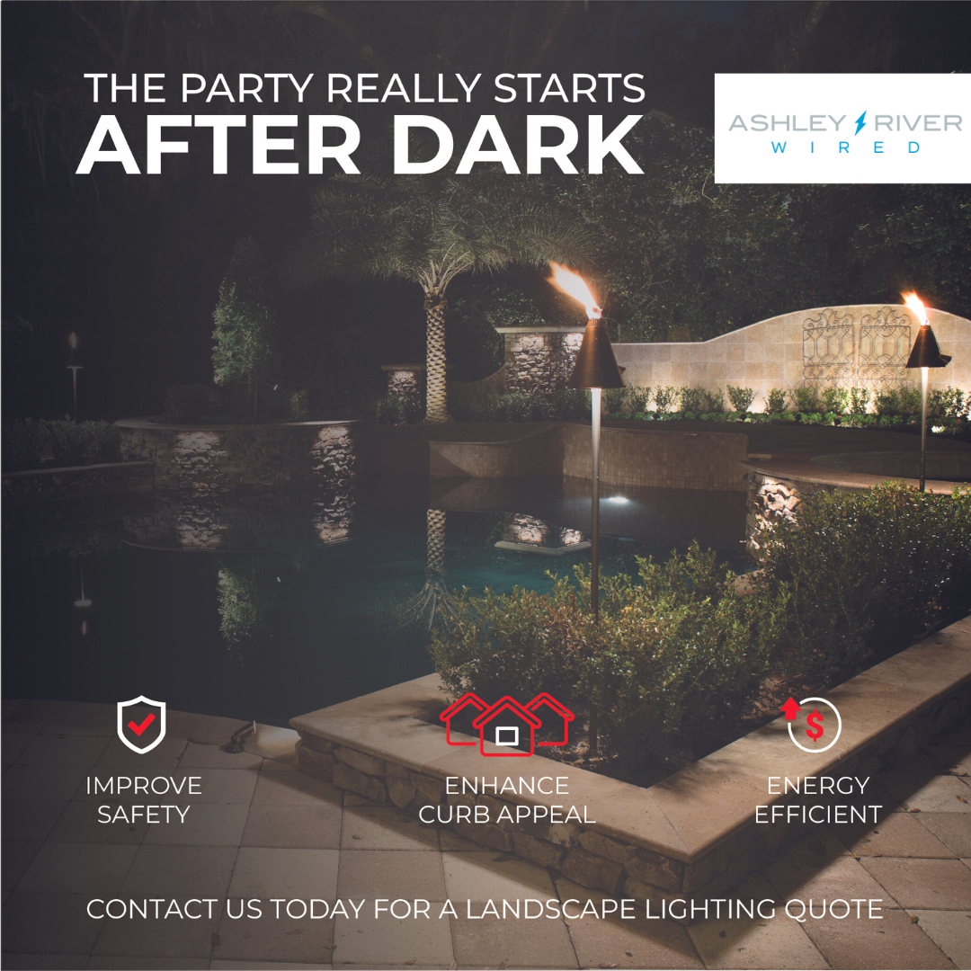 A poster that says the party really starts after dark