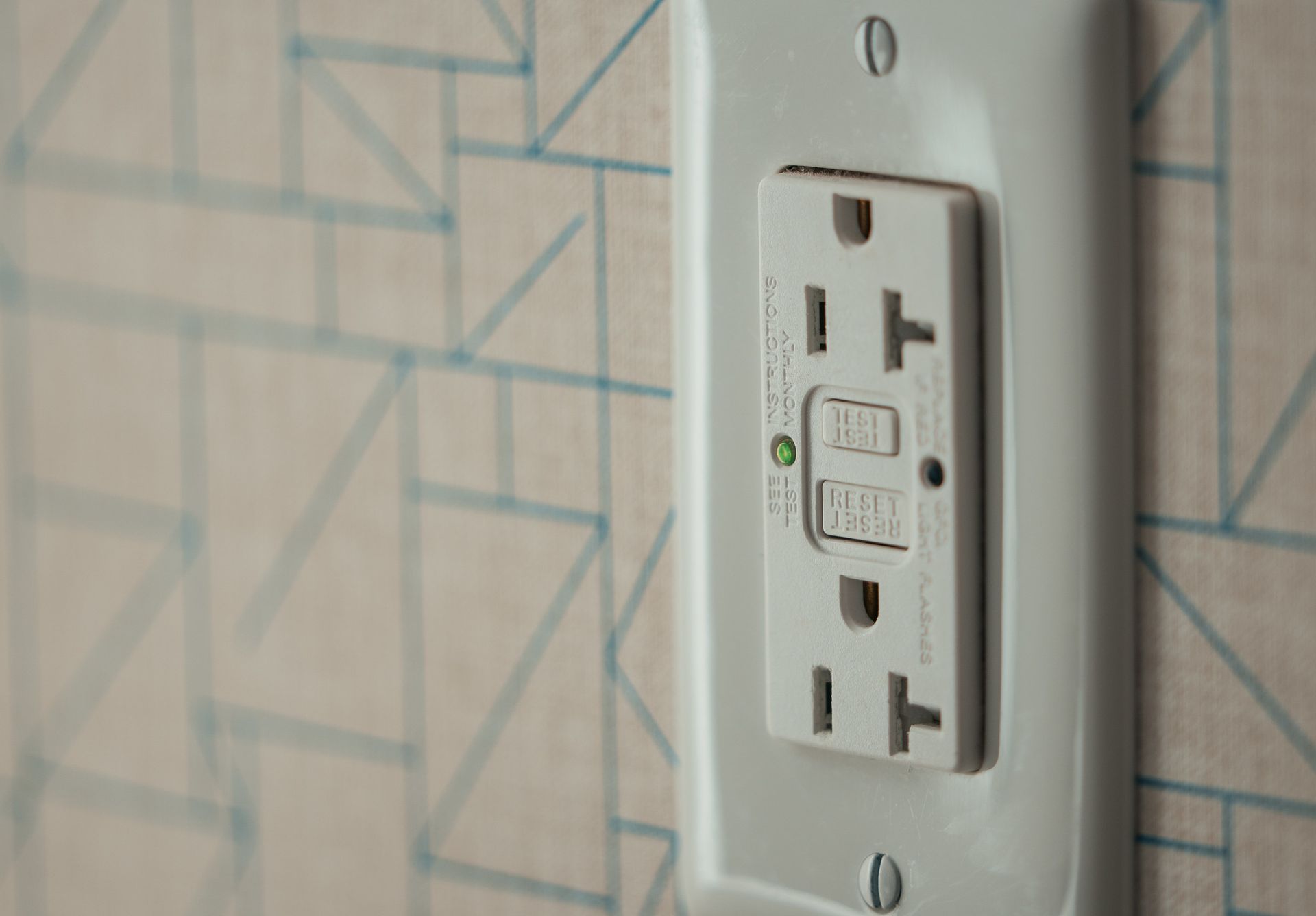 GFCI outlet in a South Carolina home