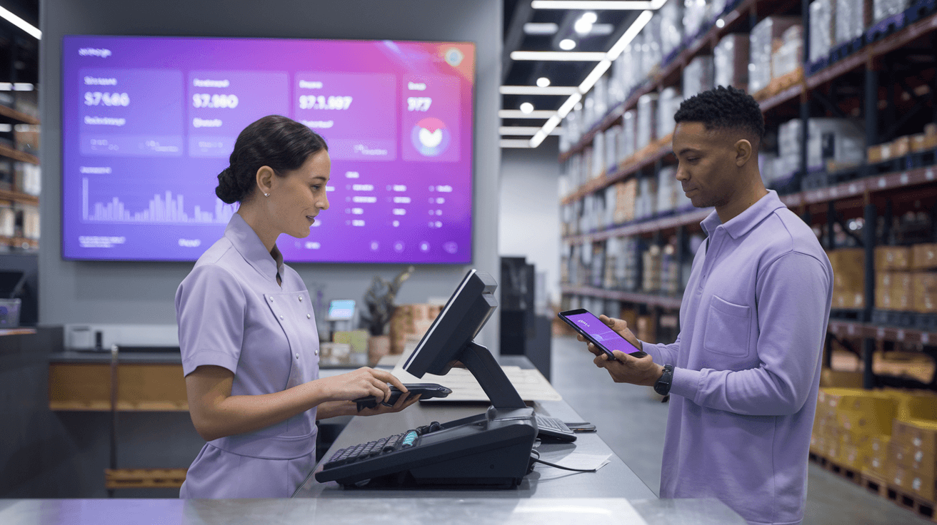 retail POS system, inventory management, smart retail ERP technology, omnichannel retail, real-time