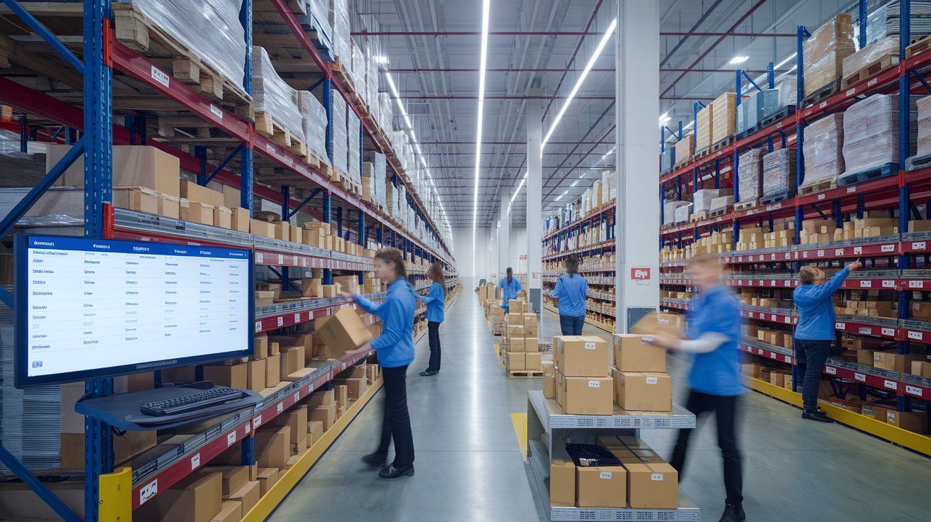 IDCP Warehouse Operations ERP IDCP Warehouse ERP System Dashboard Analysis