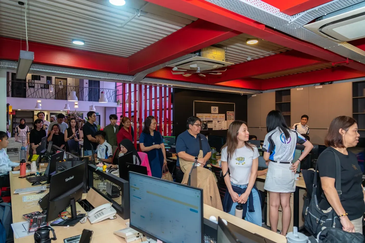 IDCP open concept office area