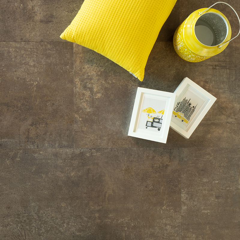 Luxury Line, Pvc click Spacious Tile Brownie