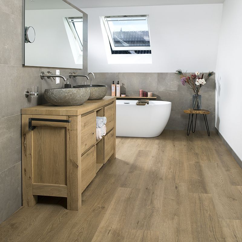 Luxury Line, Pvc click L Plank Gingerbread