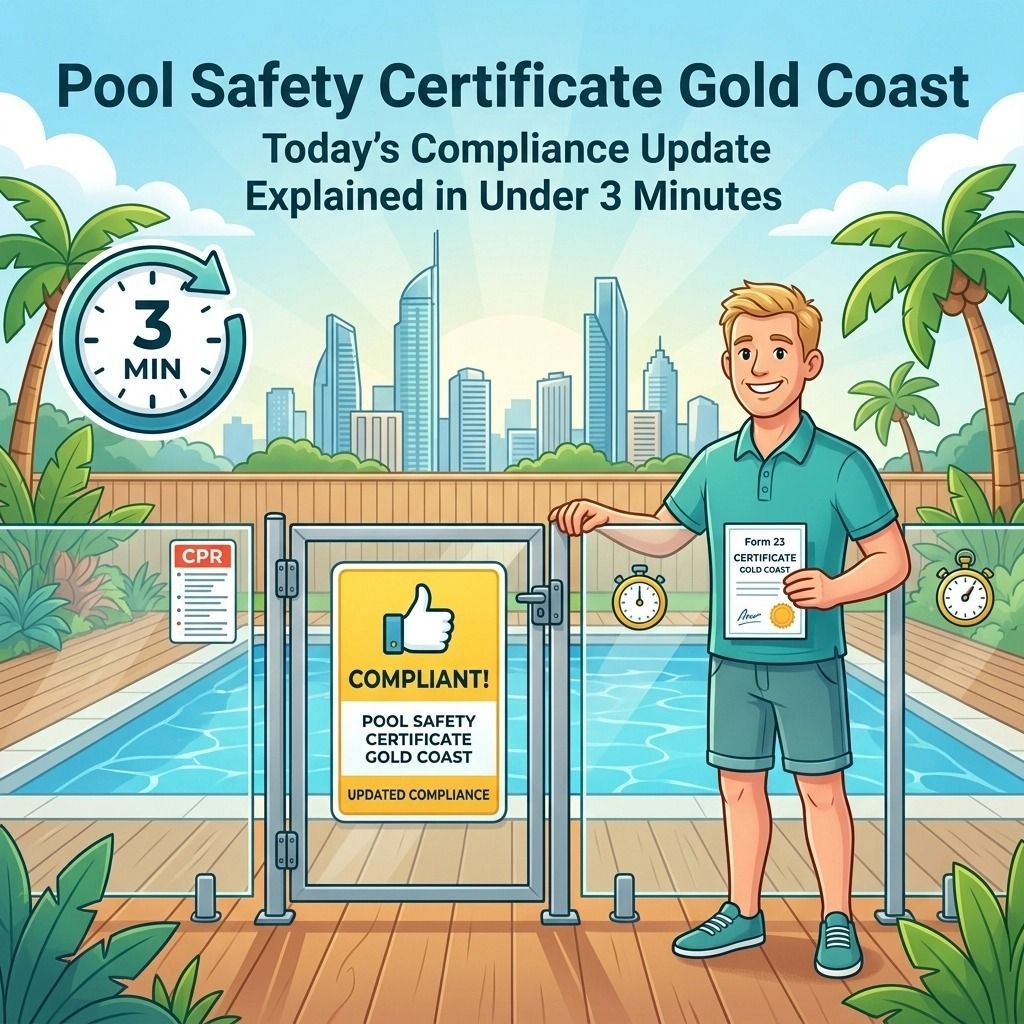 Pool Safety Certificate Gold Coast — Get My Pool Certified in Burleigh Waters, QLD