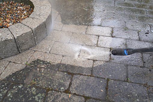 pressure washing your patio