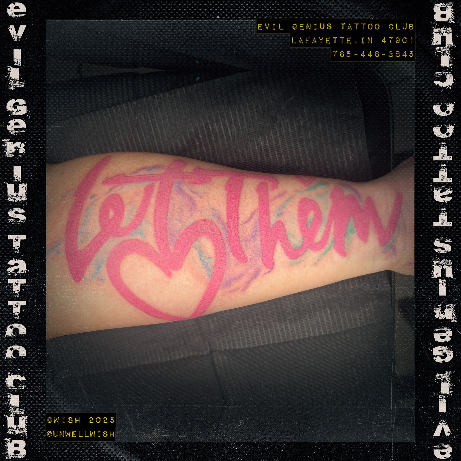 Let Them tattoo by Wish