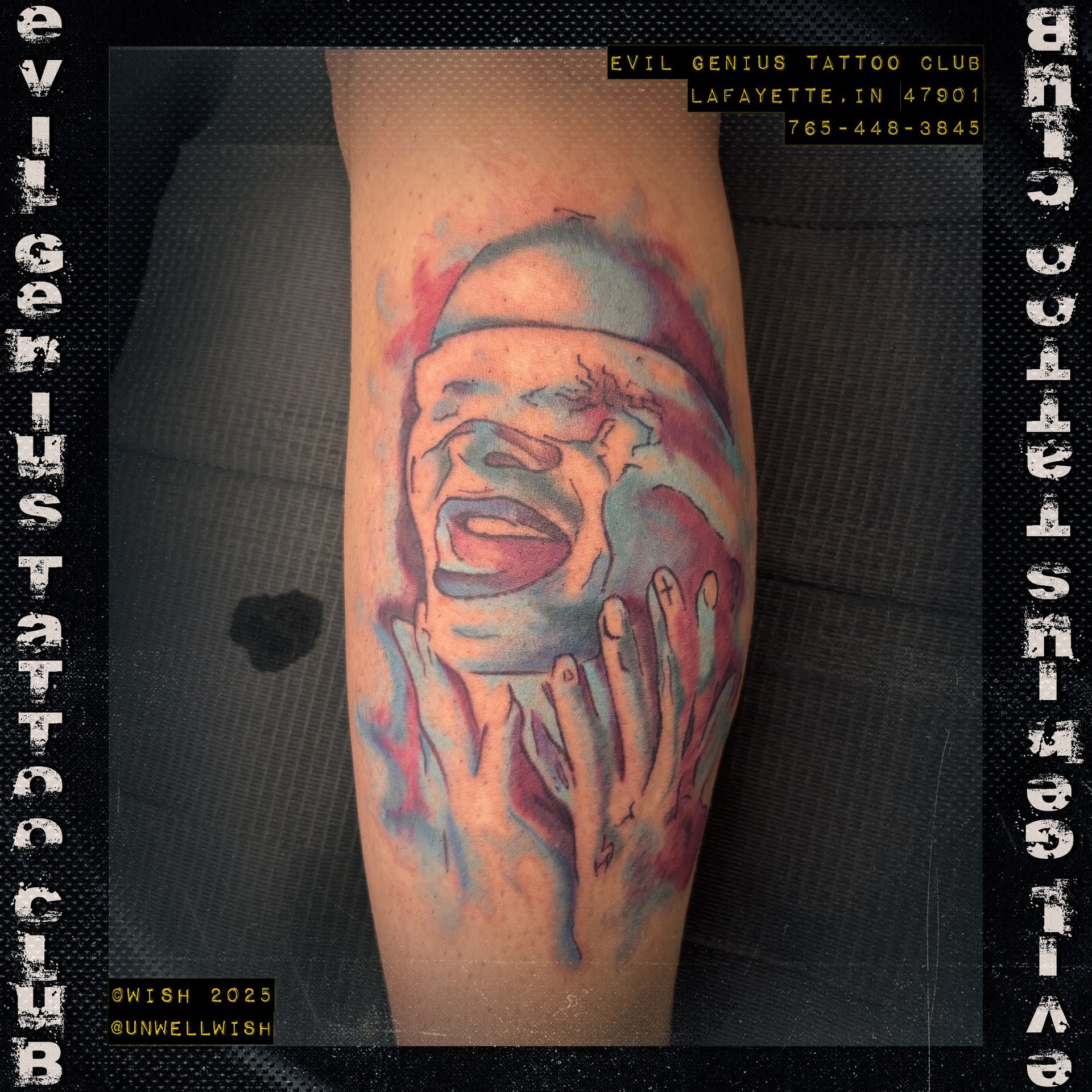 Abstract Color Realism Portrait by Wish