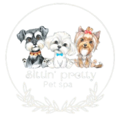 Sittin' Pretty Pet Spa Logo
