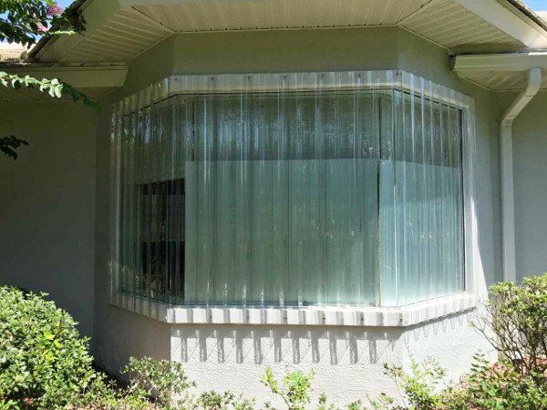 Clear corrugated panel — Clear Window Panels in Ormond Beach, FL