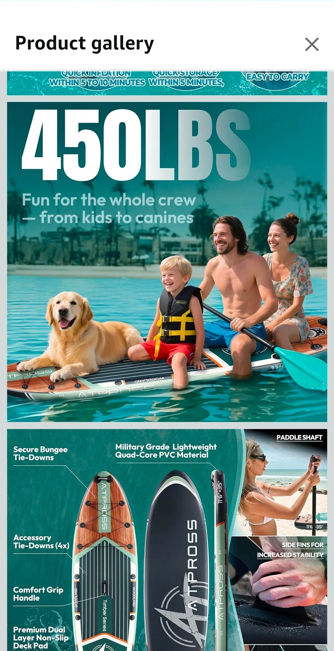 Paddleboard 1pc full day rental