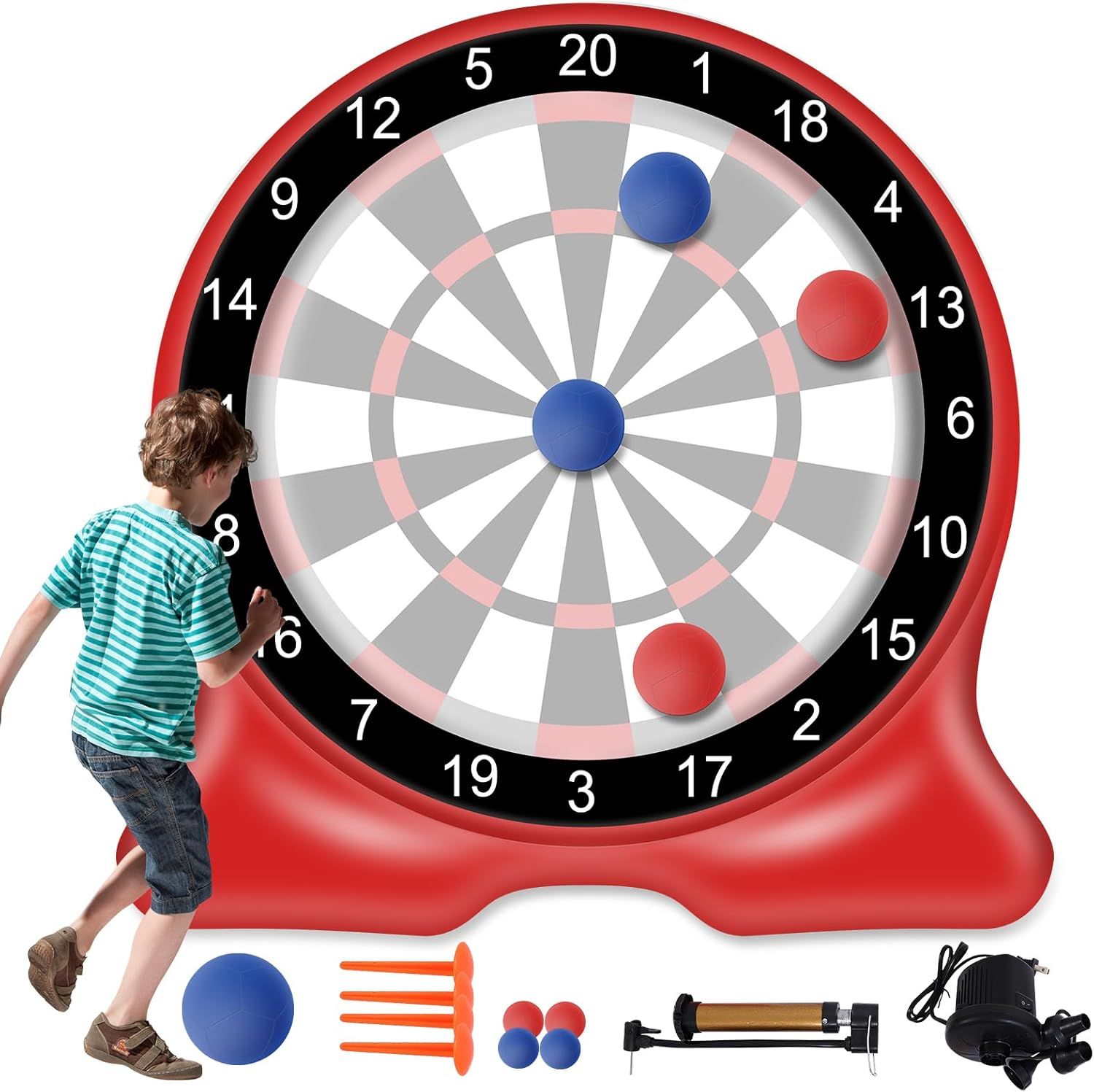 Giant Soccer Kick Golf Dartboard