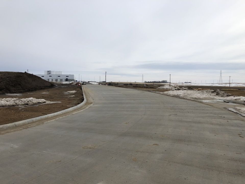 Concrete Parking Lot Watertown, SD B & E Concrete