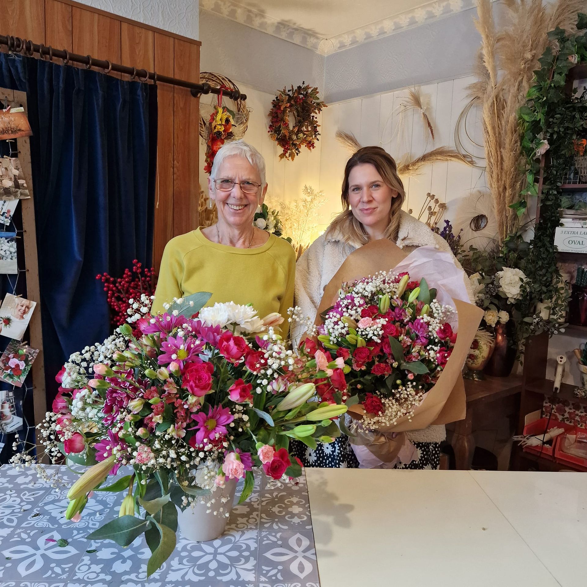 Emily Jane Bespoke Floral Design floral workshop