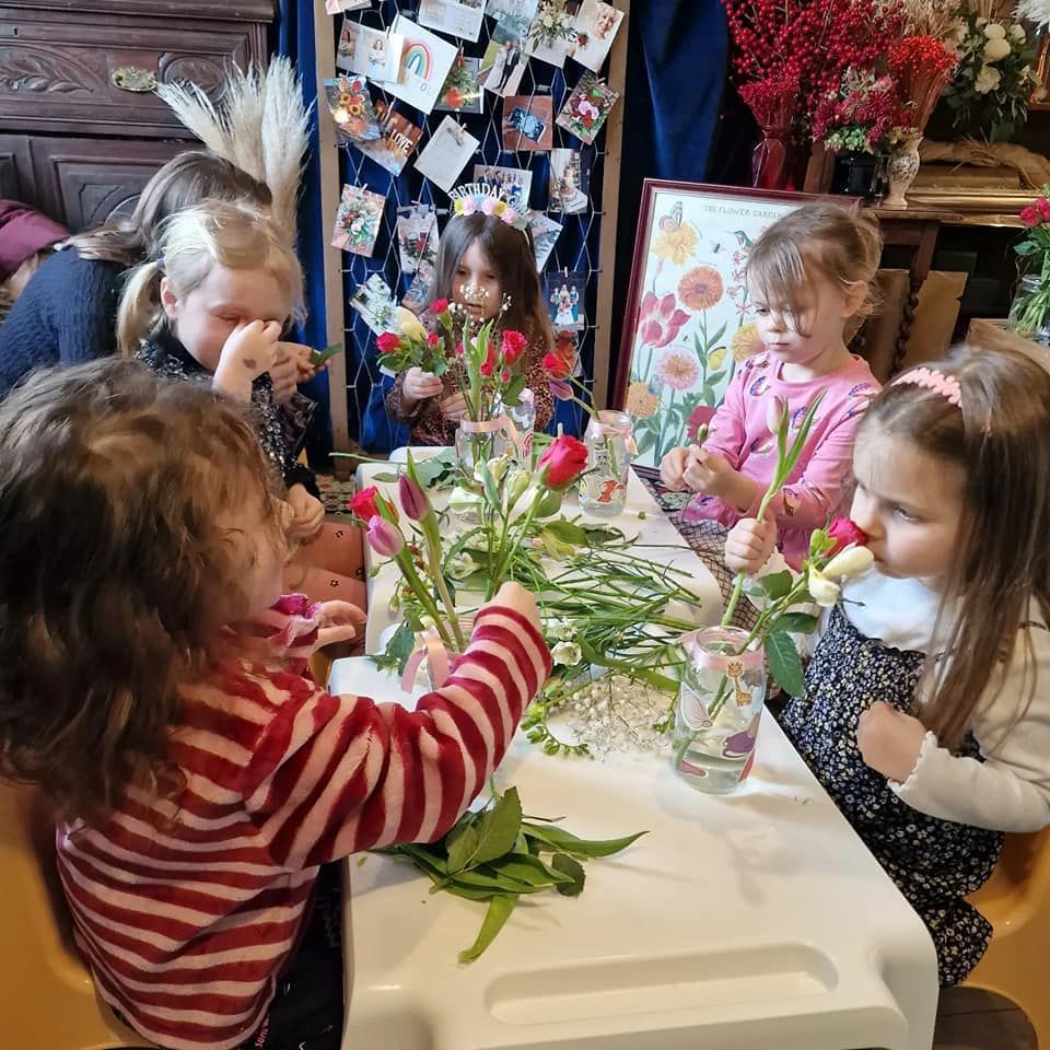 Emily Jane Bespoke Floral Design Childrens floral party Derbyshire