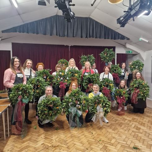 Private floral workshops Derbyshire Staffordshire