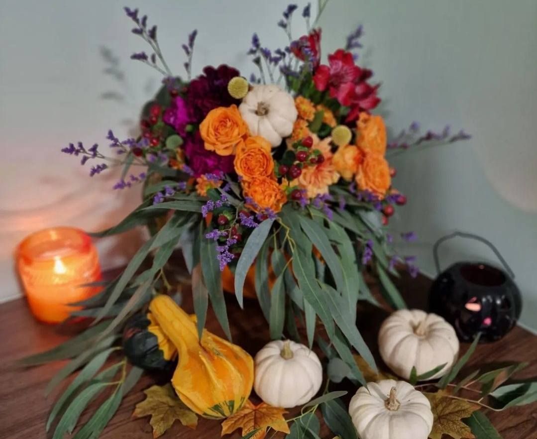 Emily Jane Bespoke Floral Design Floral Pumpkin Workshop