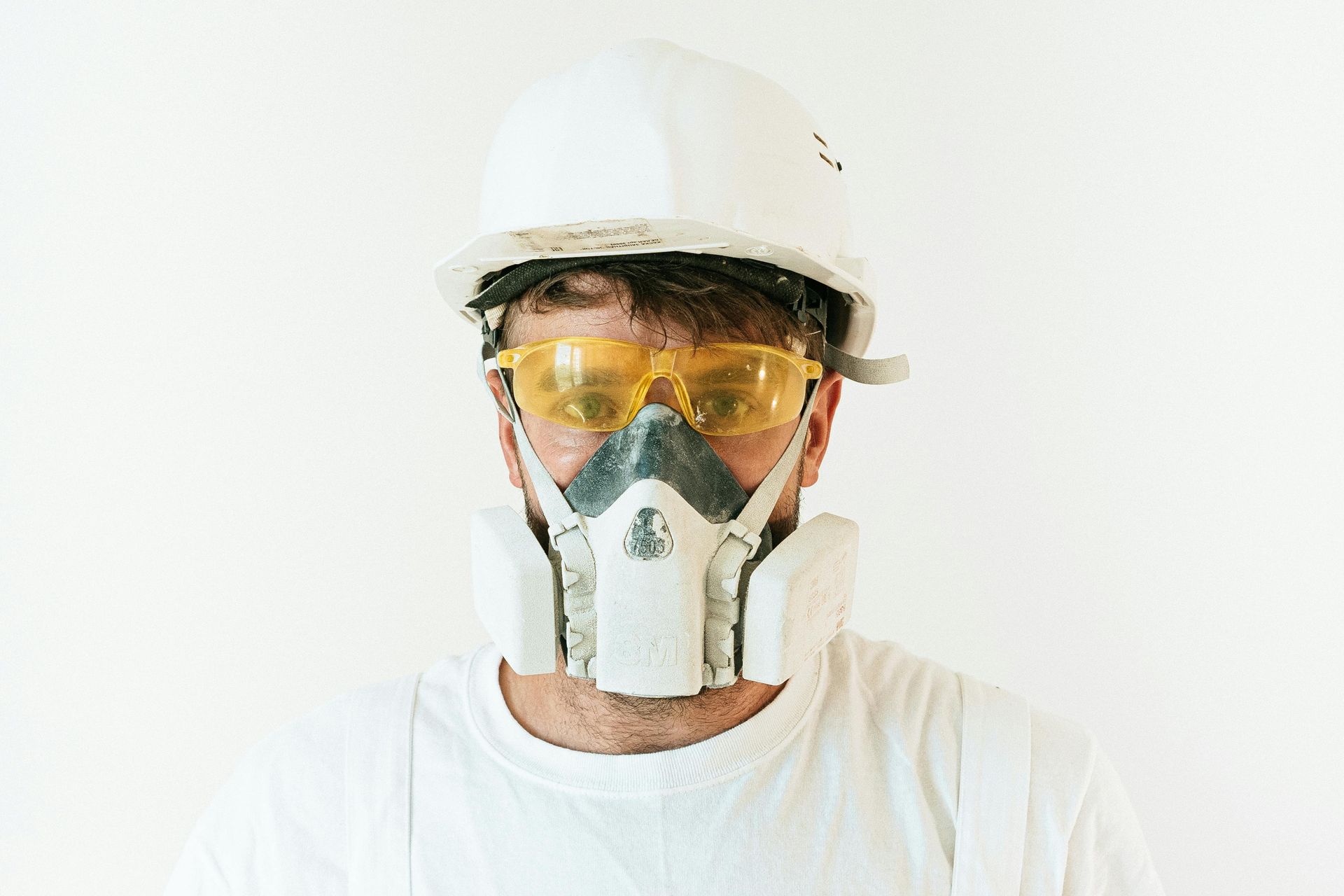 Construction Worker Sawing