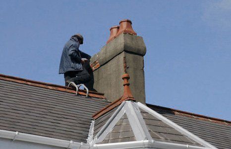Professional chimney removal