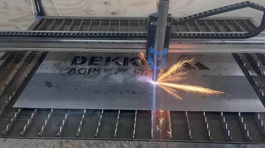 CNC PLasma snijden promotiemateriaal