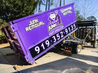 Count Junkula dumpster rental
