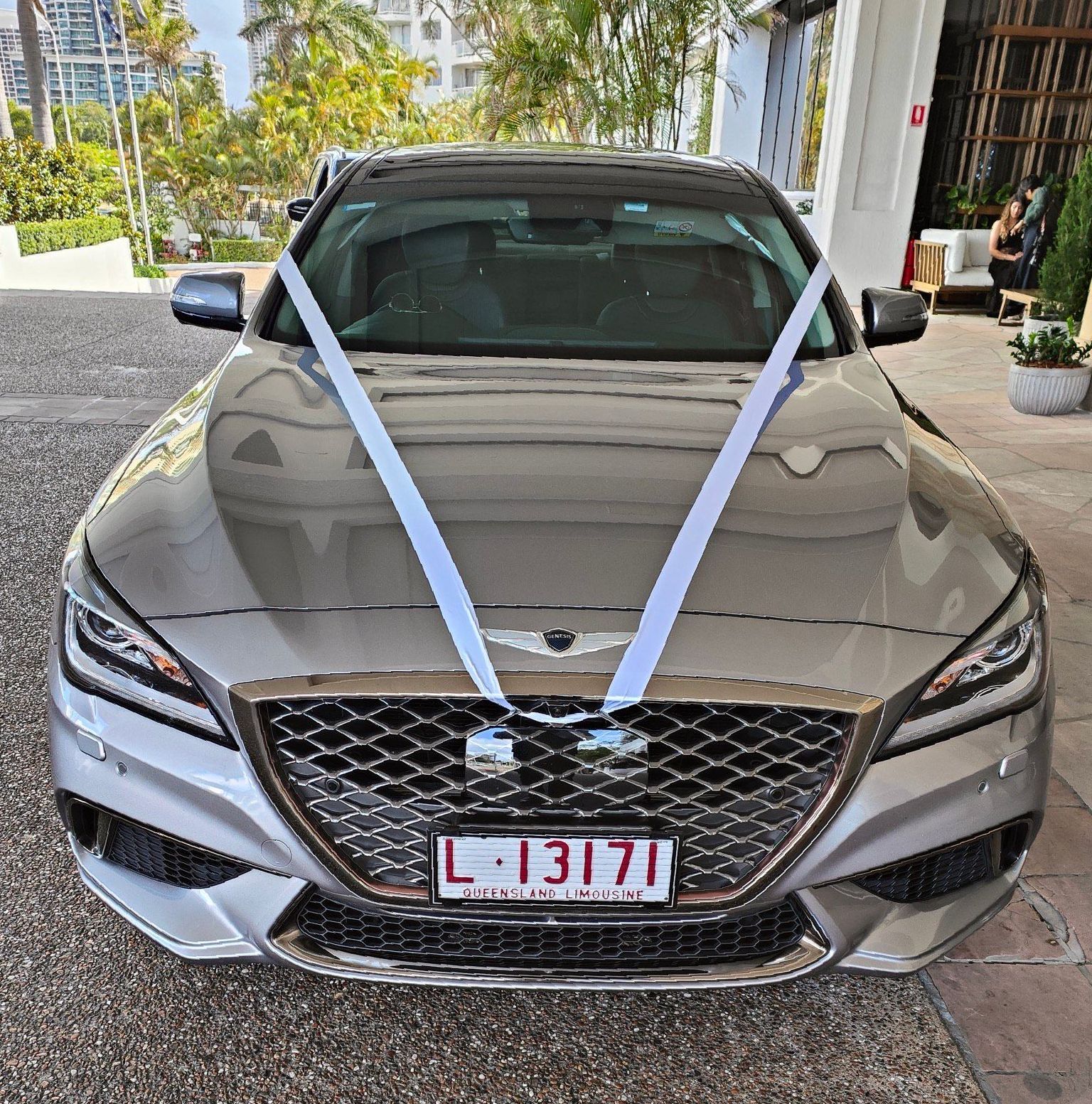 Private White Car — Limo Hire in Gold Coast, QLD