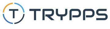 A logo for trypps is shown on a white background.