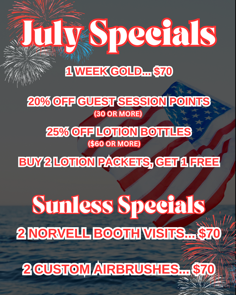 A poster for march specials at a beauty salon
