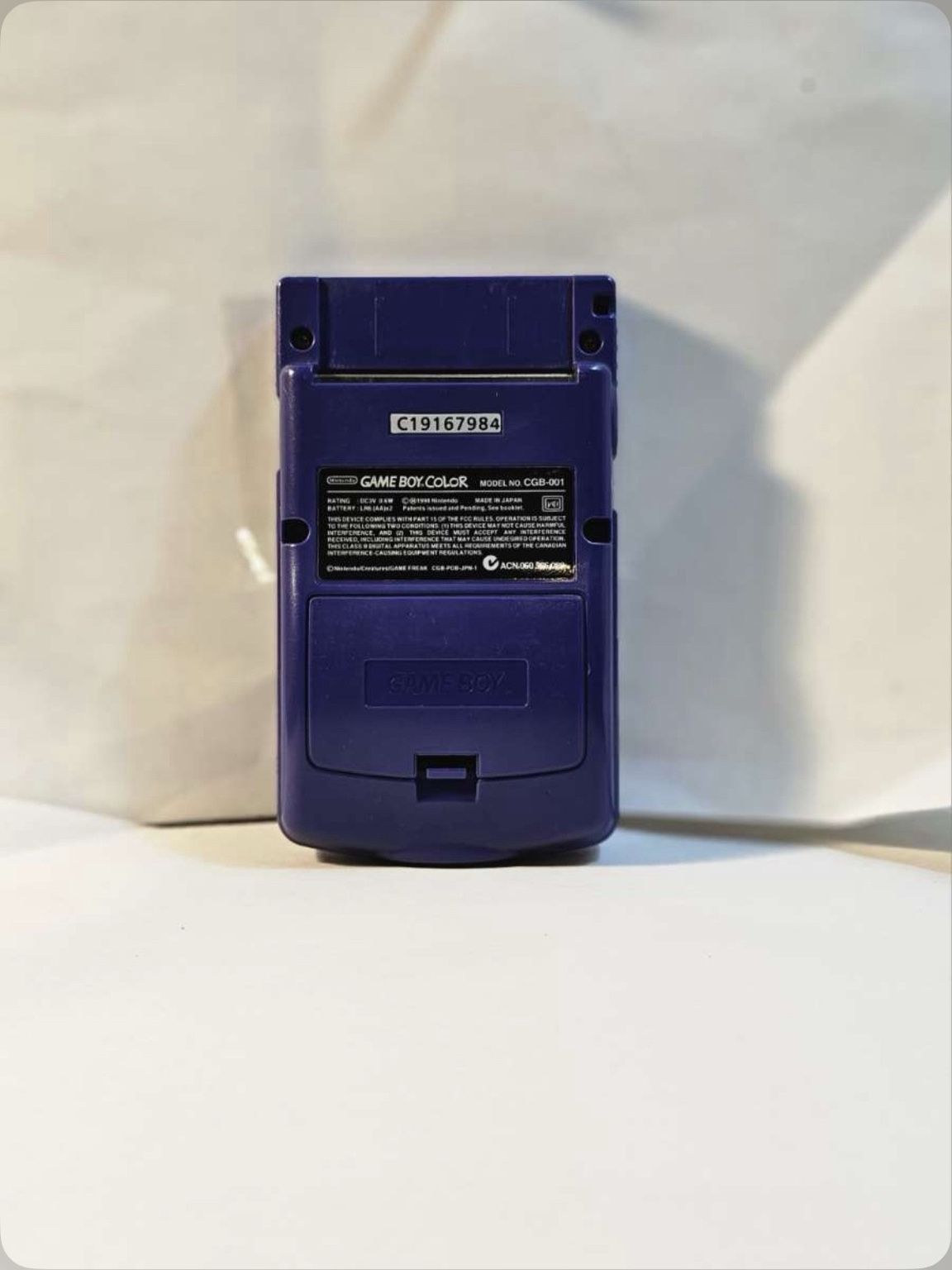 ColorCore Retro Refurbished and Upgraded Classic Violet GBC-Original Shell, Backlit IPS Screen & Audio Upgrade | COLORCORE RETRO