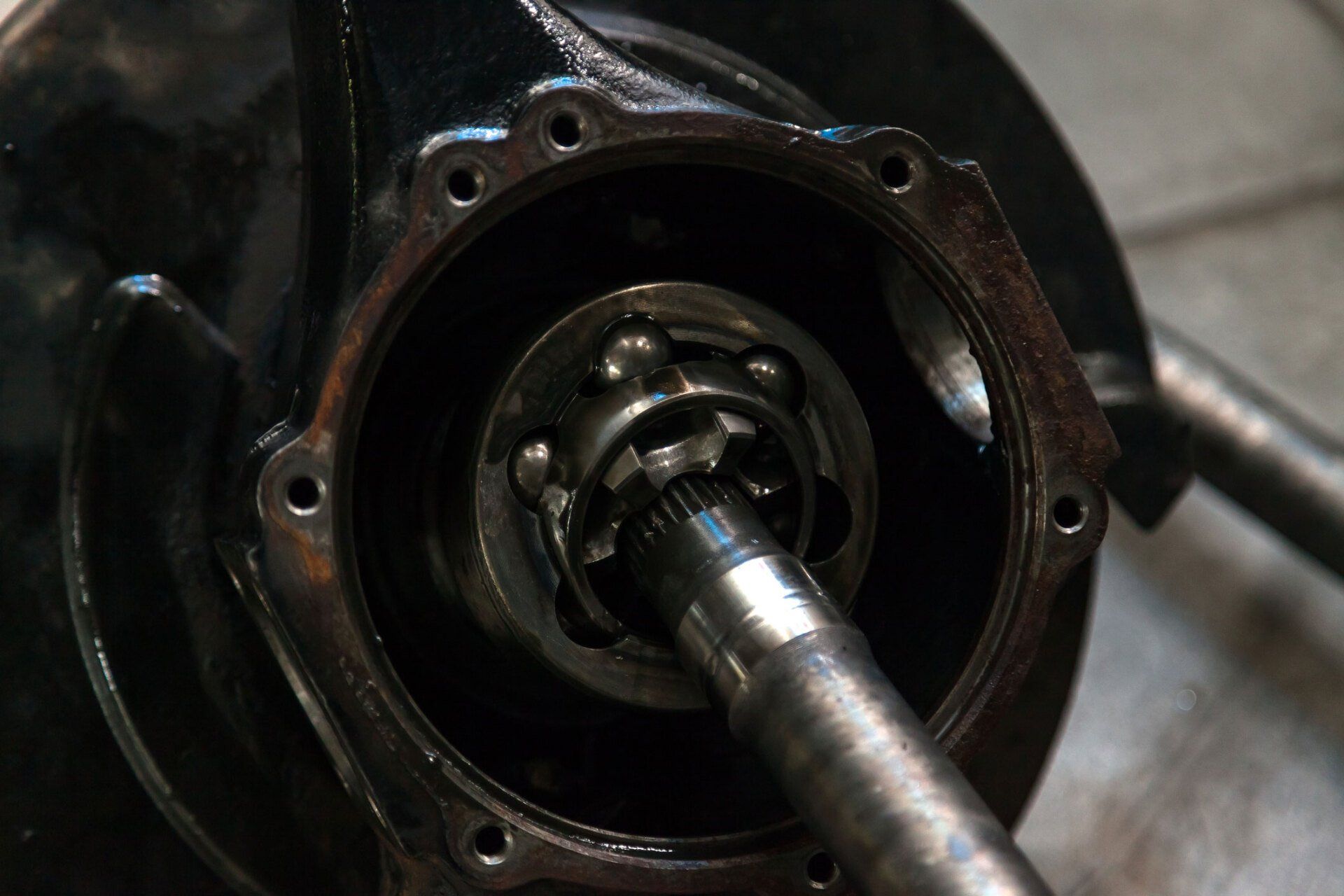 Close view of a CV joints — Torrance, CA — Sweeney's Custom Muffler Inc