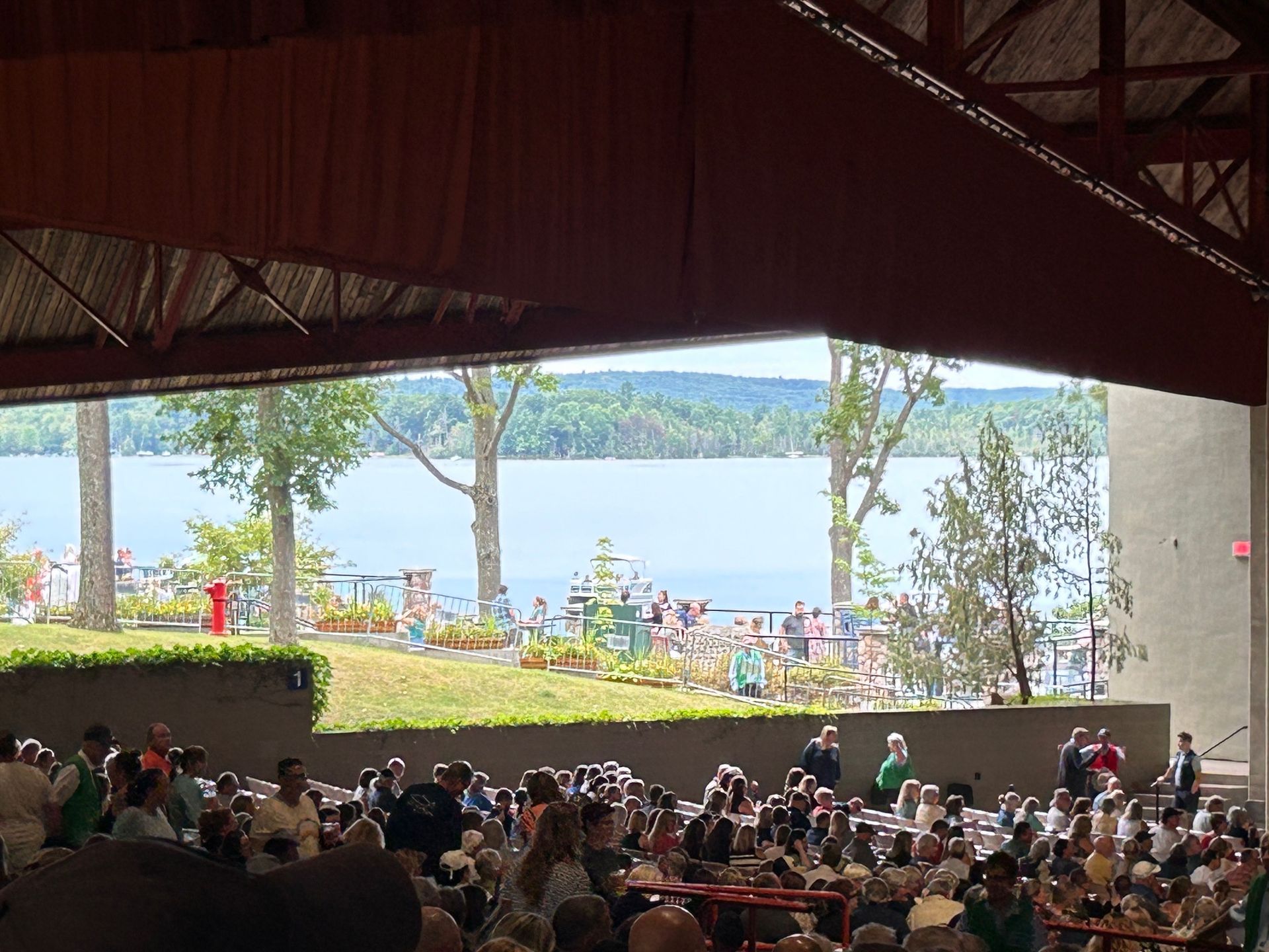 A large group of people