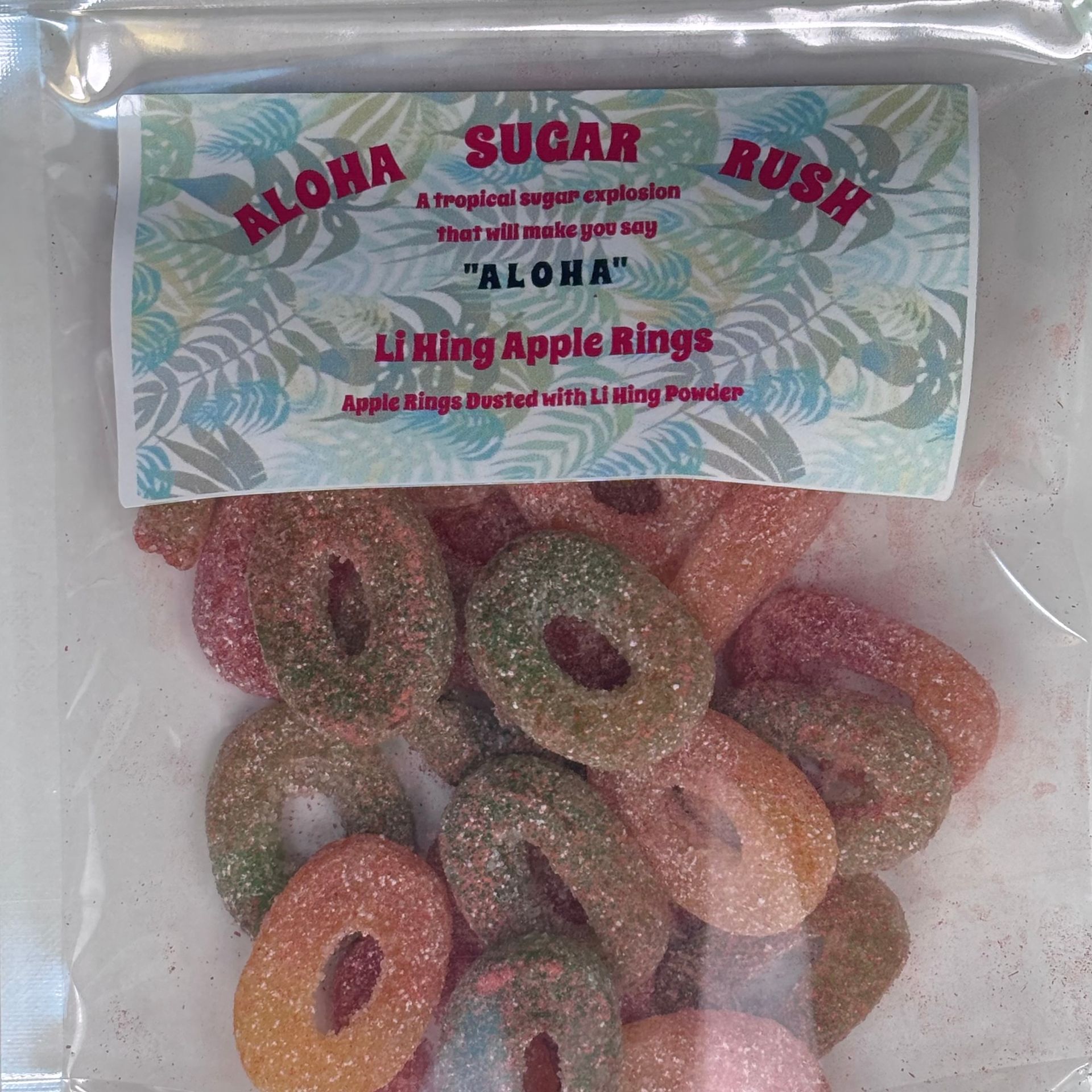 Li Hing Apple Rings