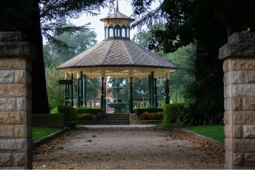 Gazebo in the Middle of a Park Surrounded by Trees — Grants Express in Bathurst, NSW