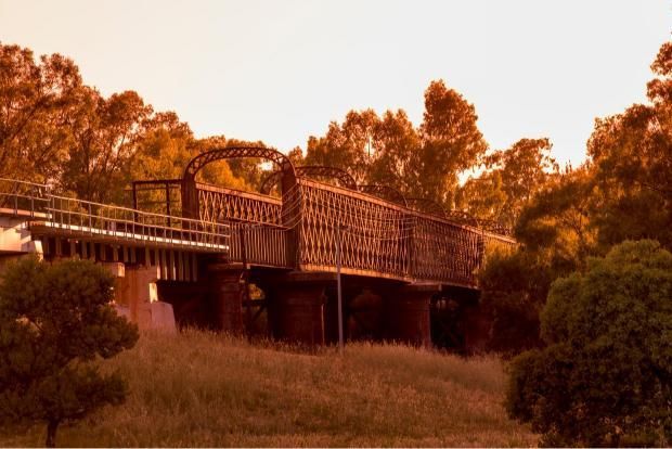 Bridge in the Middle of a Field — Grants Express in Dubbo, NSW