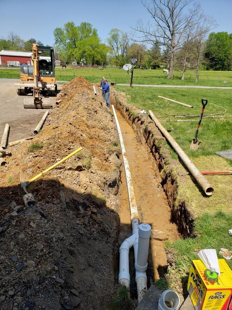Pipe Laying– Cumberland, MD – Potomac Plumbing