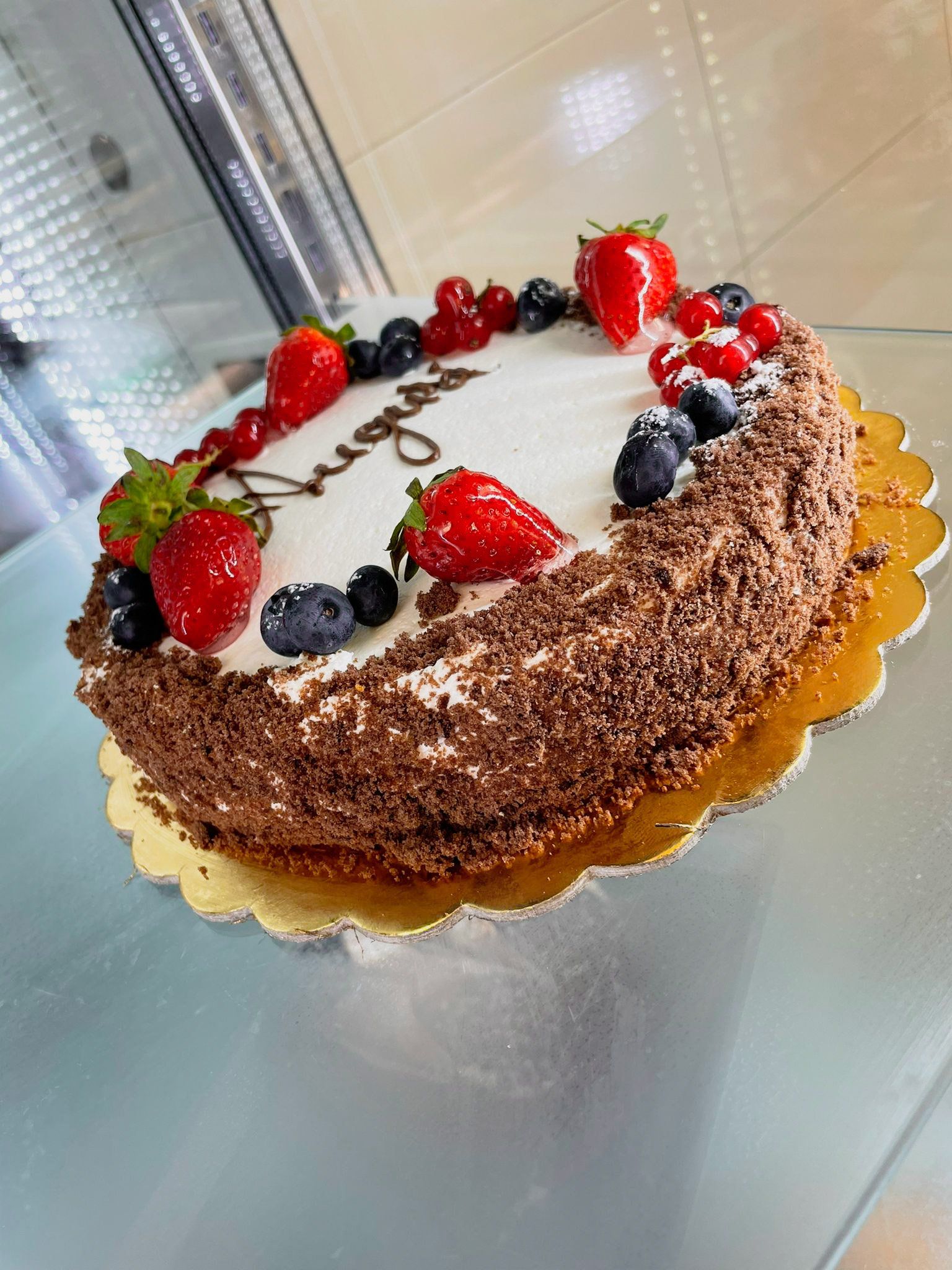 Dolci con crema e panna