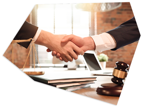 Lawyer And Client Shaking Hands — Schenectady, NY — James Trauring & Associates, LLC