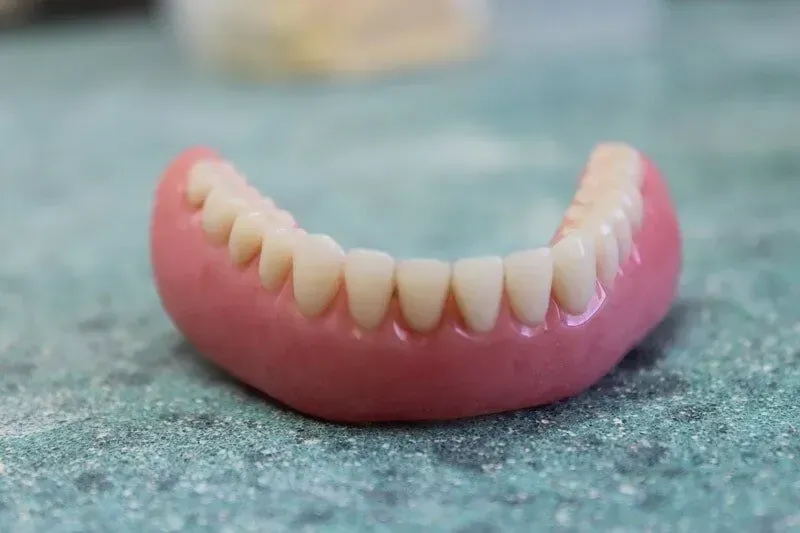 lower jaw denture — Dentures in Toukley, NSW