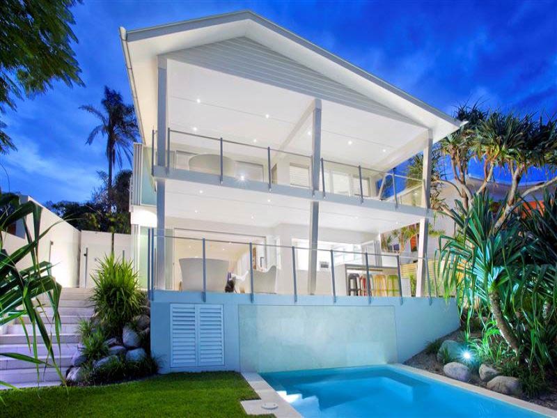 Home With Pool Night — Maroochydore, QLD — Troy Ware Constructions