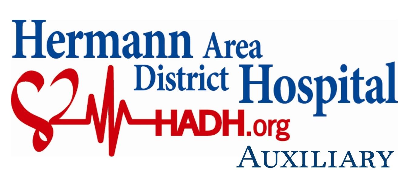 Logo for hermann area district hospital auxiliary