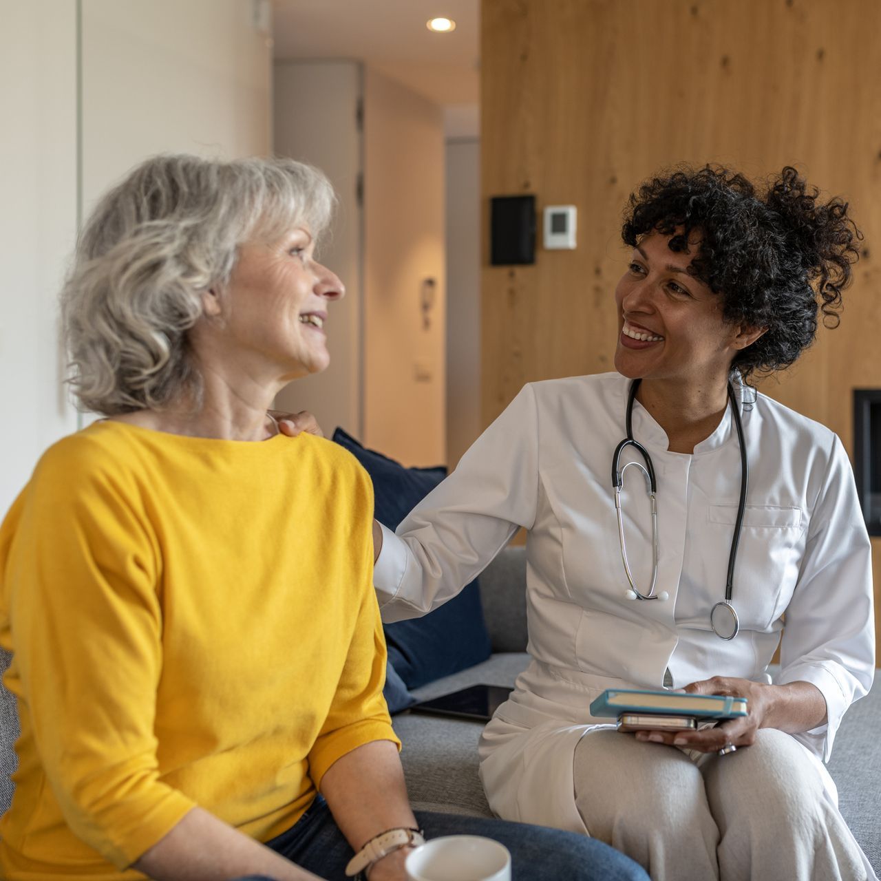 Doctor Comforting Patient