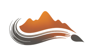 A black ink drawing depicts a bushy shape connected to a long, thin, squiggly line.