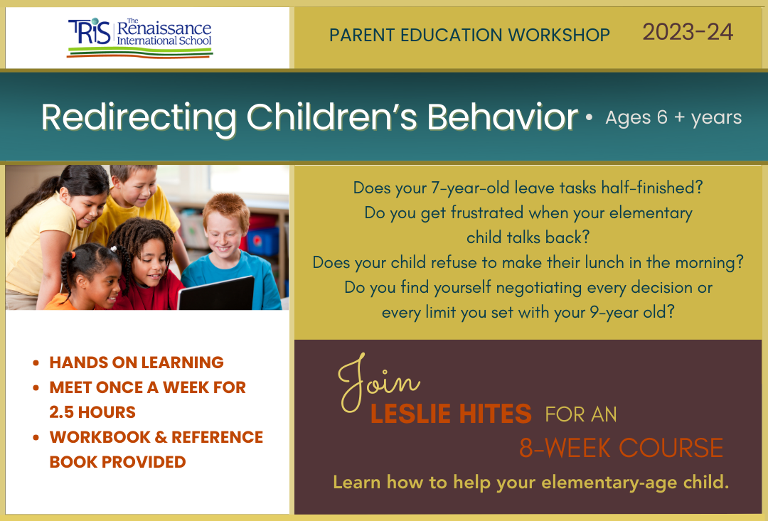 Redirecting Children's Behavior Workshop