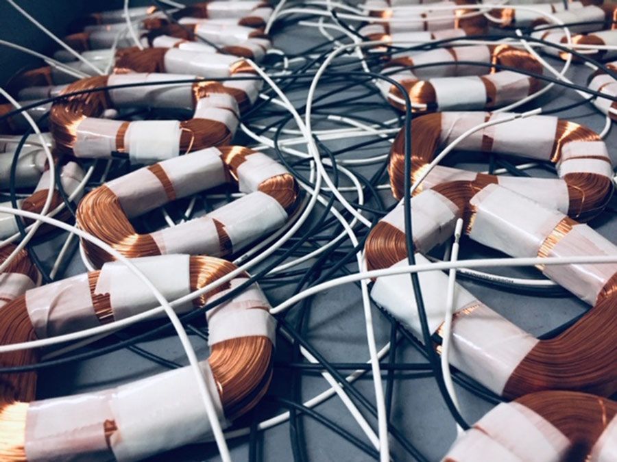 production of electric coils